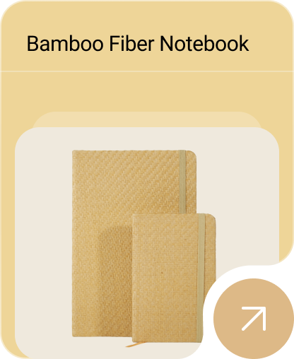 Bamboo Fiber Notebook