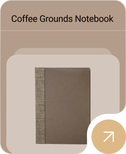 Coffee Grounds Notebook