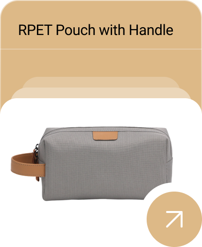 RPET Pouch with Handle