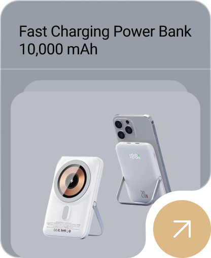 Fast Charging Power Bank 10,000 mAh